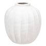 Voir la diapositive 1 : ATMOSPHERA Vase boule en céramique AMIA - H. 28 cm - Blanc