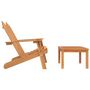 Voir la diapositive 4 : VIDAXL Ensemble de salon de jardin Adirondack 2 pcs bois acacia solide