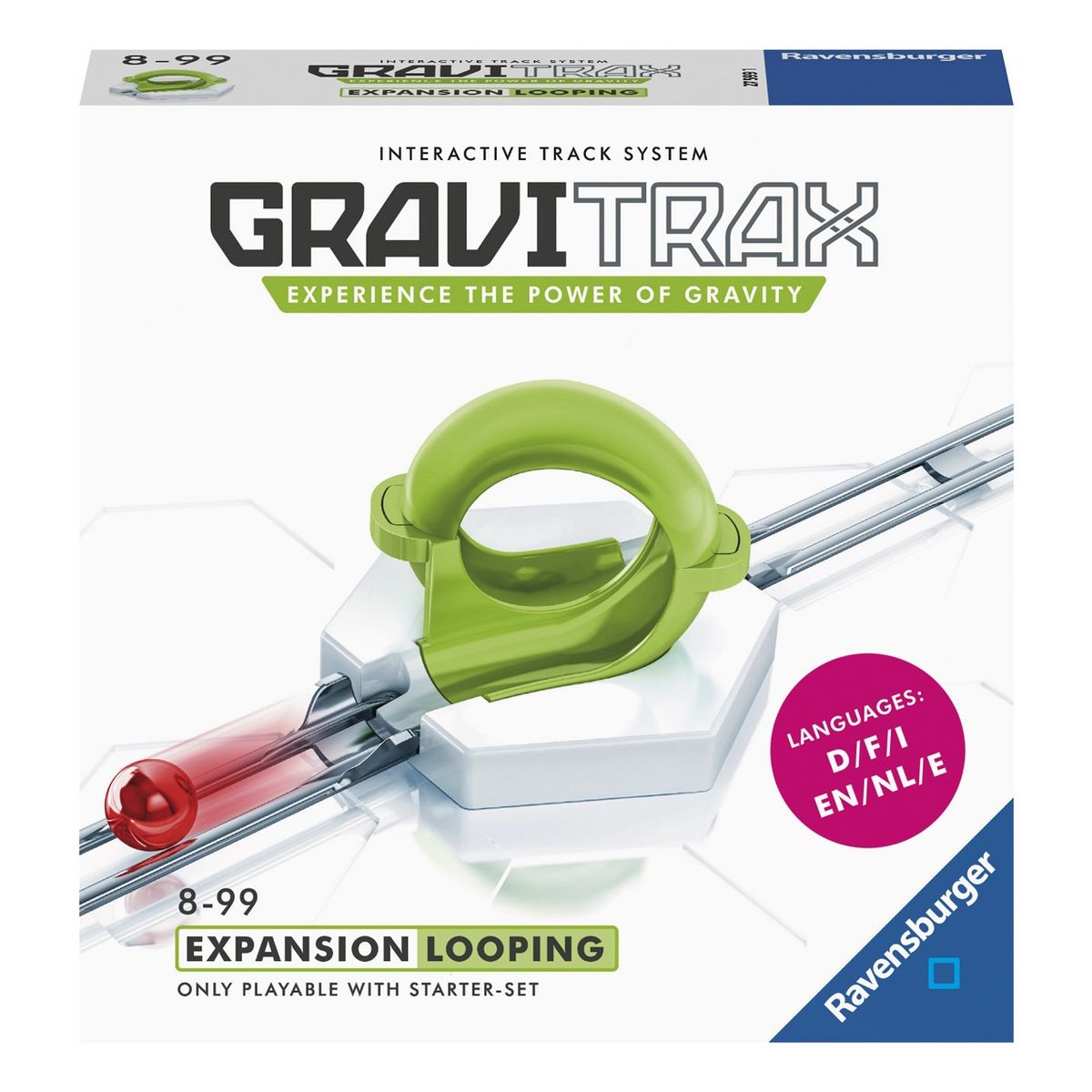 RAVENSBURGER Jeu de construction GraviTrax - Bloc d'action Looping