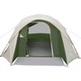 Voir la diapositive 5 : VIDAXL Tente de camping de cabine 4 personnes vert impermeable