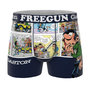 Voir la diapositive 5 : FREEGUN Lot de 3 boxers homme Gaston Lagaffe