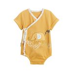 Petit Béguin Barboteuse bébé Hawaiki. Coloris disponibles : Jaune