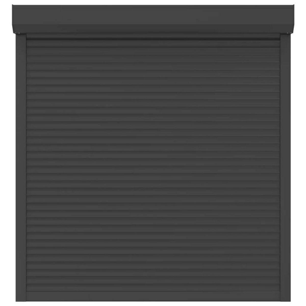 VIDAXL Volet roulant aluminium 140x150 cm anthracite