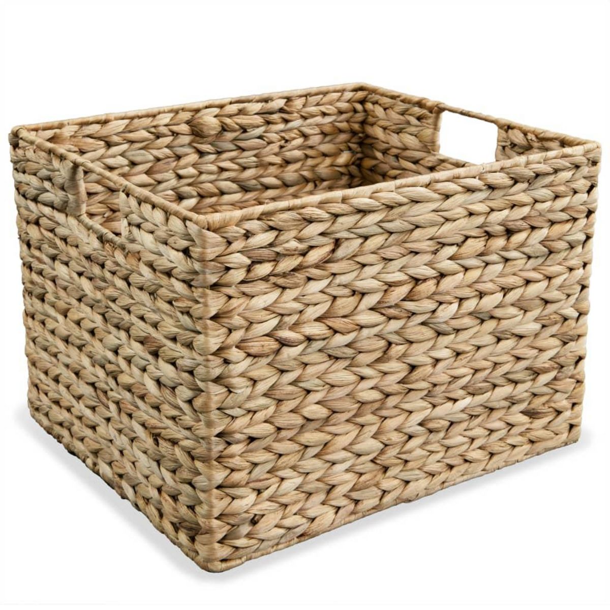 VIDAXL Panier de rangement 3 pcs Jacinthe d'eau