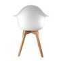 Voir la diapositive 4 : The Home Deco Factory Fauteuil scandinave pour enfant coloris blanc