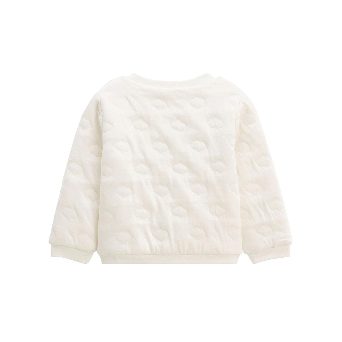 Petit Béguin Gilet bébé en molleton Câlins