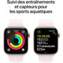 Voir la diapositive 4 : APPLE Montre connectée Serie 10 42mm Alu/Or Rose M/L Cellular