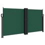 Voir la diapositive 2 : VIDAXL Auvent lateral retractable vert fonce 120x600 cm