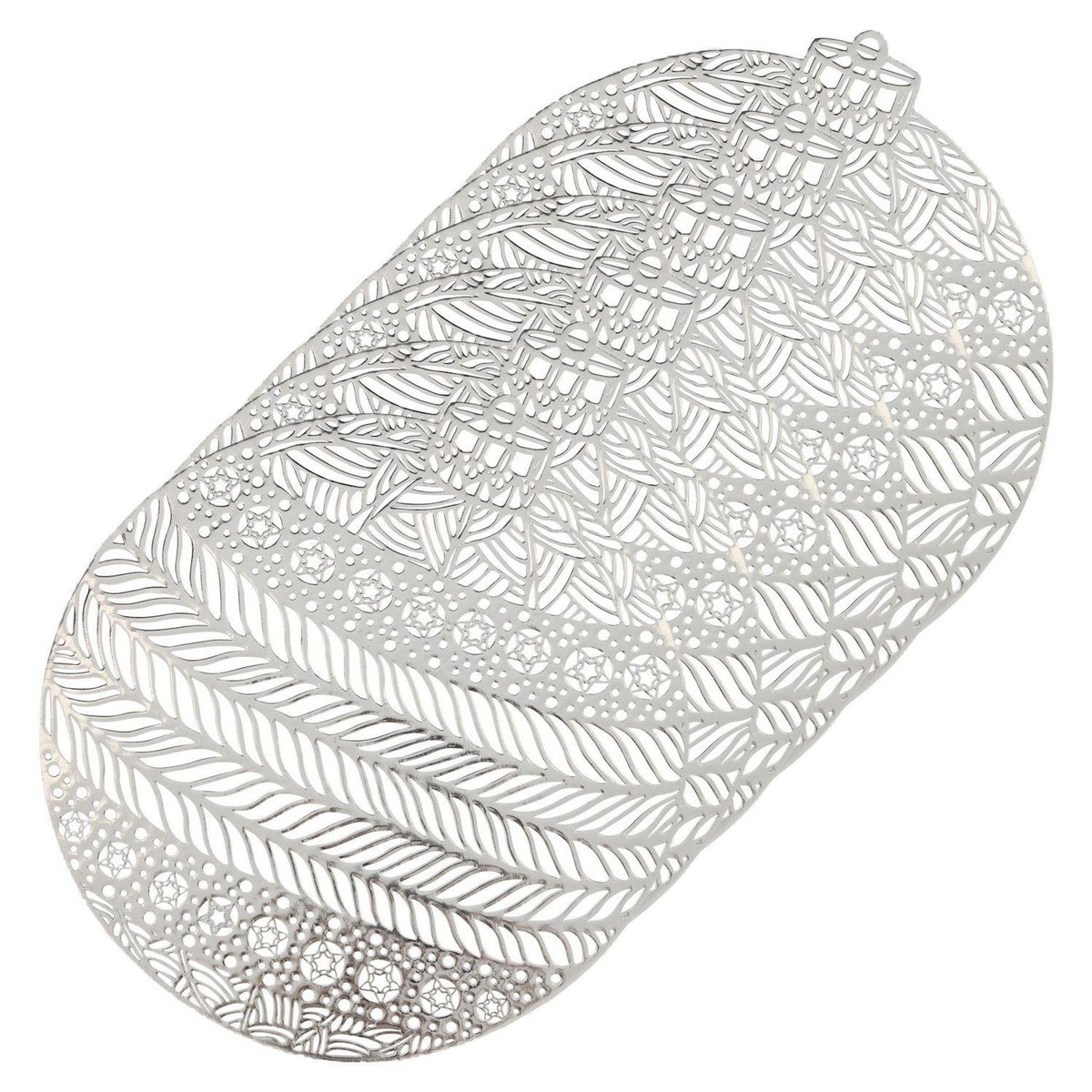 FEERIC LIGHT & CHRISTMAS Lot de 6 sets de table boule de Noël