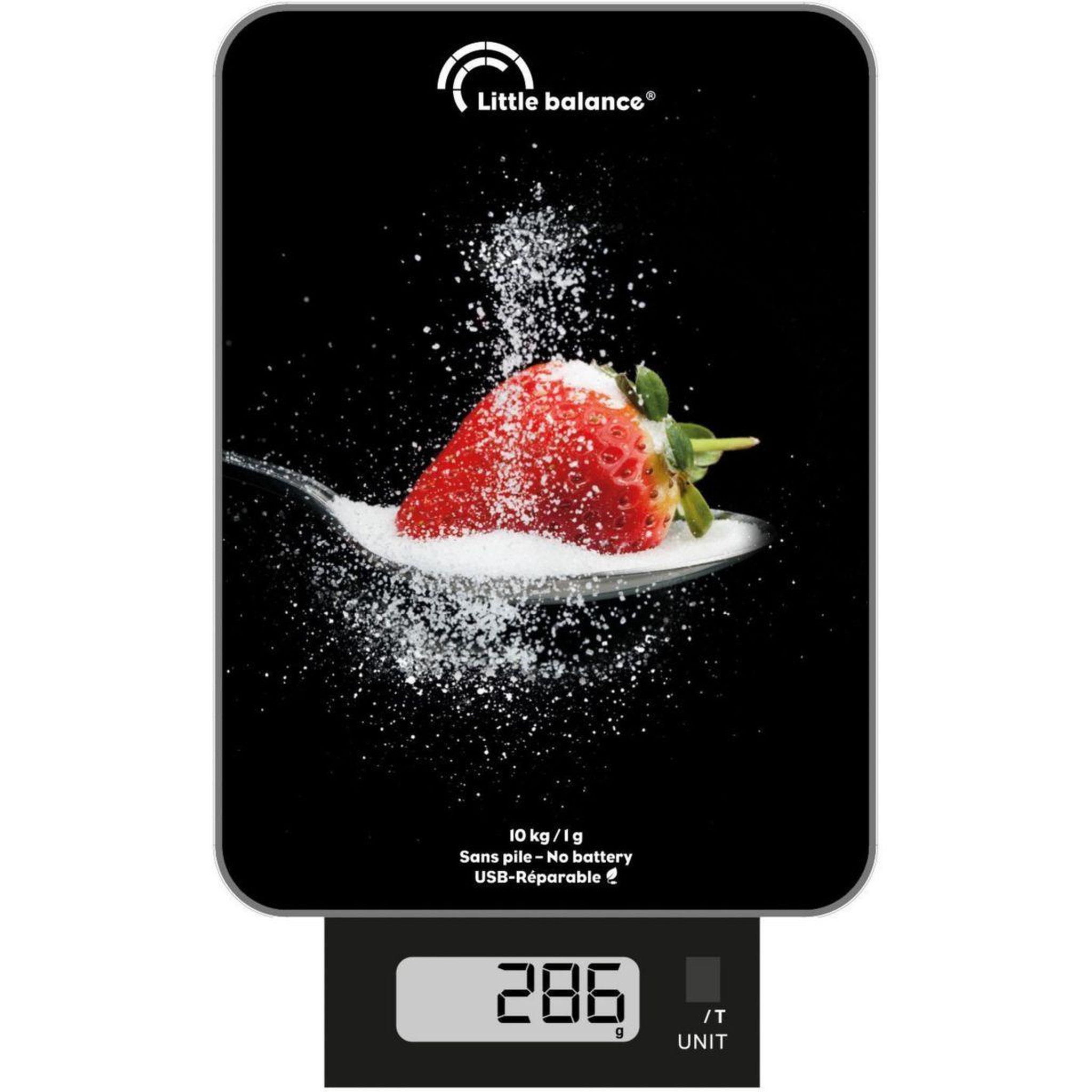 Voir la diapositive 1 : LITTLE BALANCE Balance de cuisine Sugar Fraise