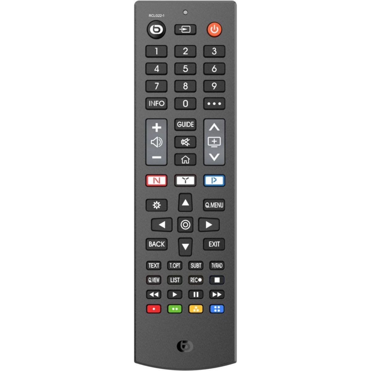 ESSENTIEL B Télécommande de remplacement pour TV LG