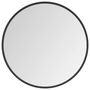 Voir la diapositive 2 : VIDAXL Miroir mural Noir 60 cm