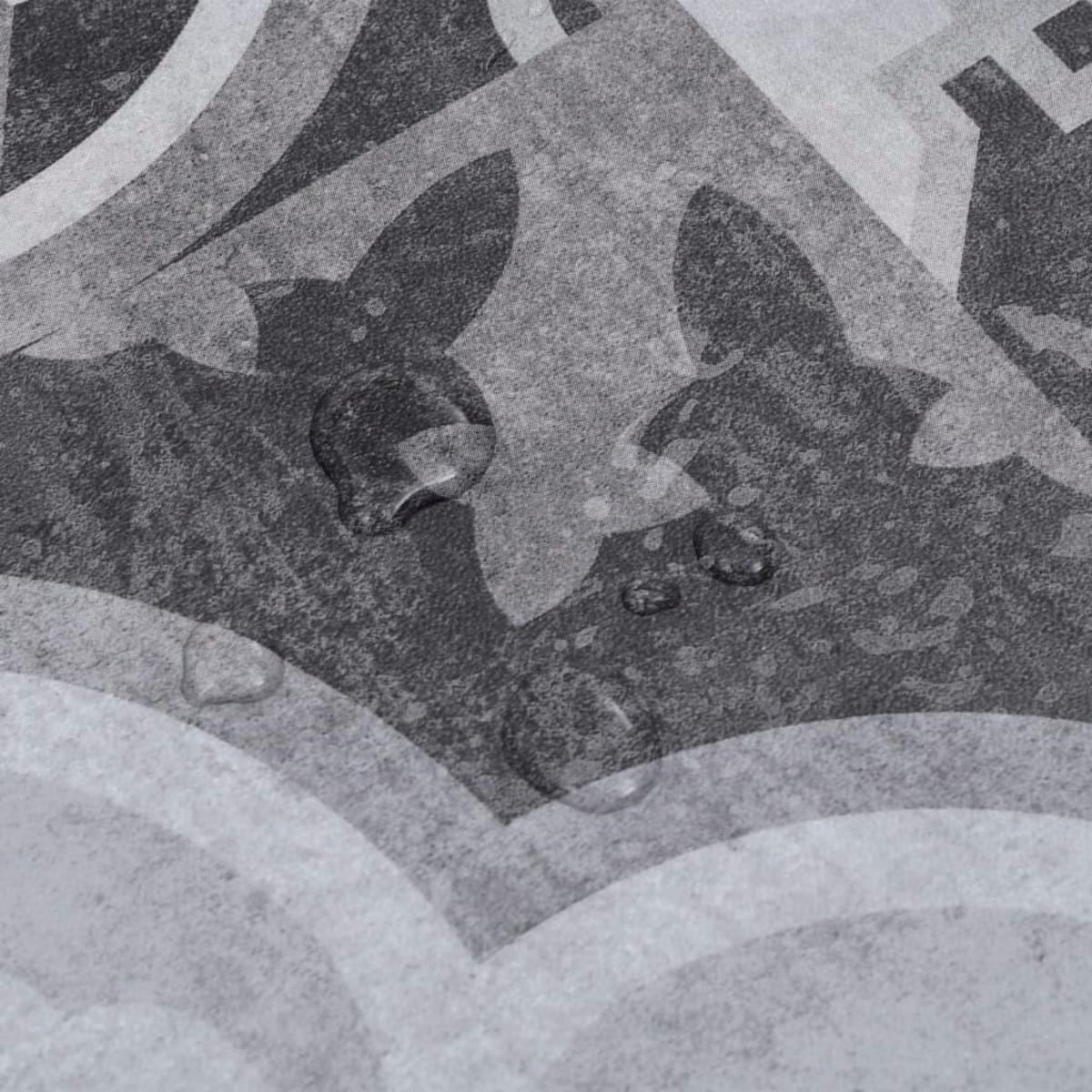 VIDAXL Dalles de plancher PVC autoadhesif 5,21 m² 2 mm motif gris