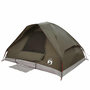 Voir la diapositive 5 : VIDAXL Tente familiale a dome 6 personnes marron impermeable