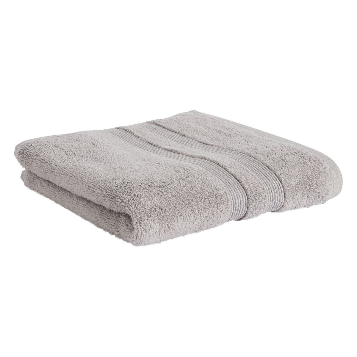 ACTUEL Serviette invité unie en coton tissé 500 g/m²
