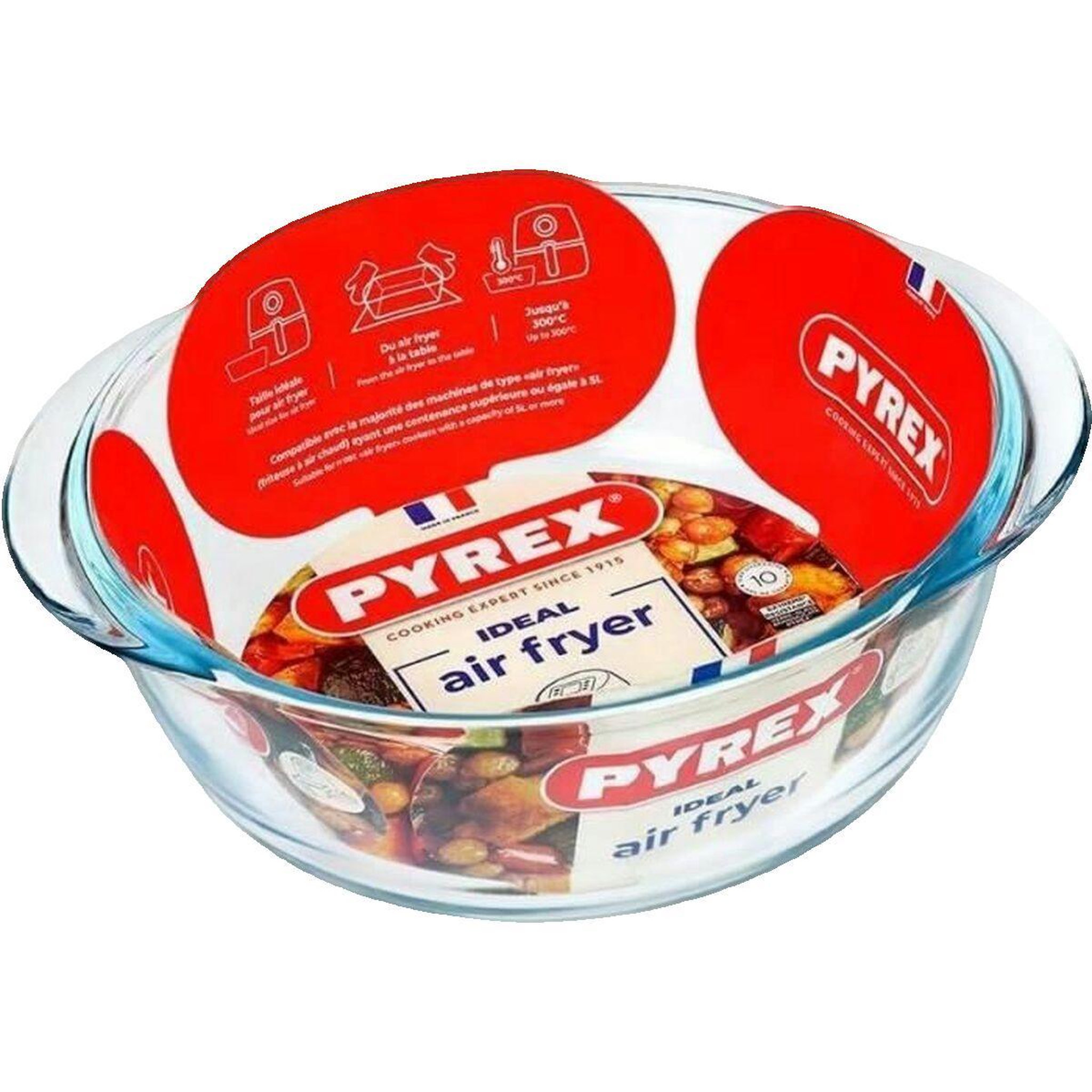 Voir la diapositive 2 : PYREX Plat Pyrex 3426470301305 Verre borosilicate transparent