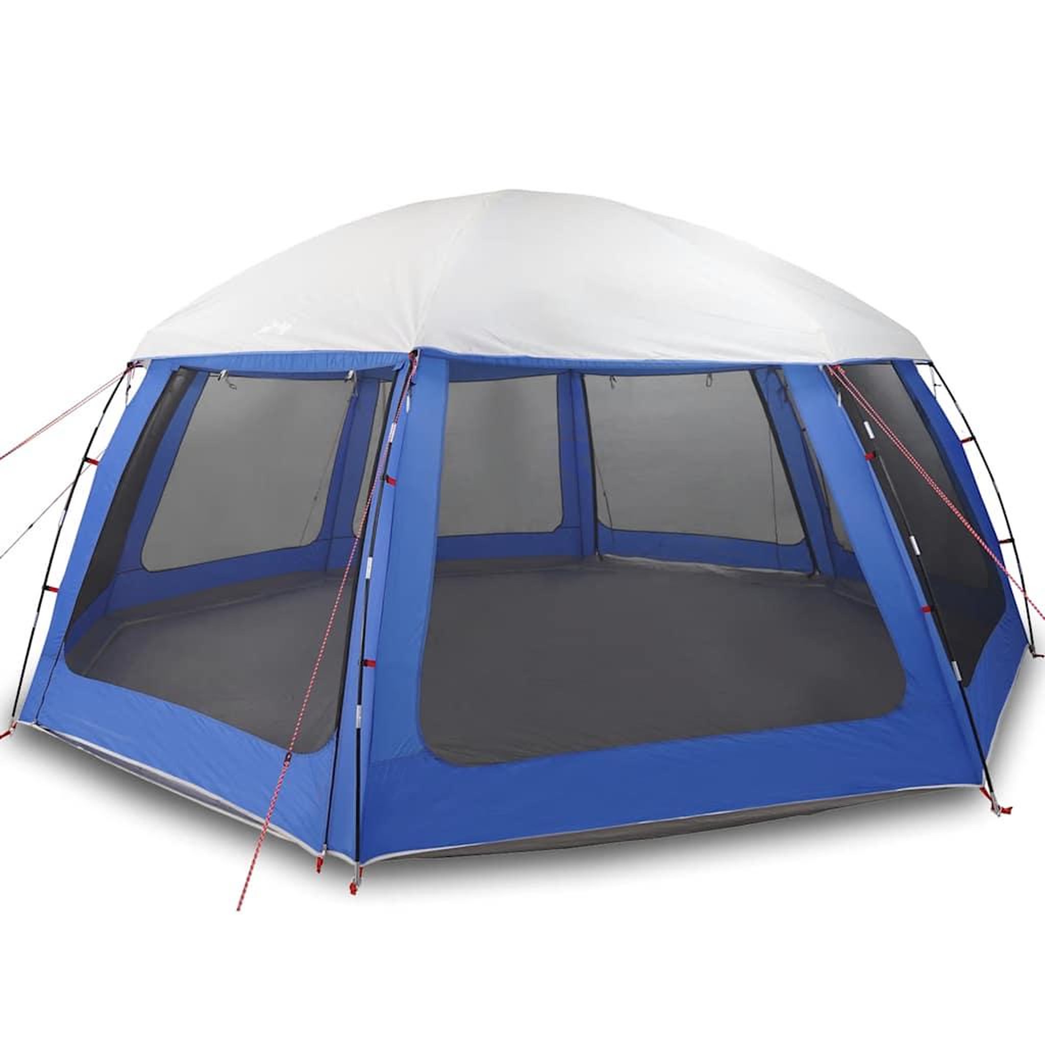Voir la diapositive 2 : VIDAXL Tente de piscine moustiquaire amovible parois maille bleu azur