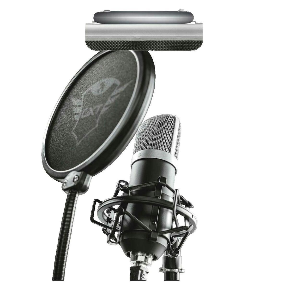 Trust Microphone USB Trust Emita Cardioïde