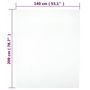 Voir la diapositive 4 : VIDAXL Drap-housse Jersey Blanc 140x200 cm Coton
