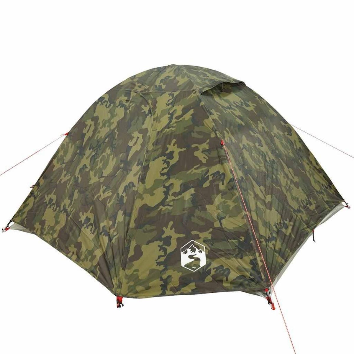 VIDAXL Tente de camping a dome 4 personnes camouflage impermeable