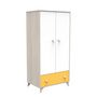 Voir la diapositive 1 : BABY PRICE Armoire 2 portes et 1 tiroir YUZU
