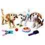 Voir la diapositive 3 : LEGO Creator 31137 - Adorables chiens,  Figurines de Teckel, Carlin, Caniche, Jouet de Construction
