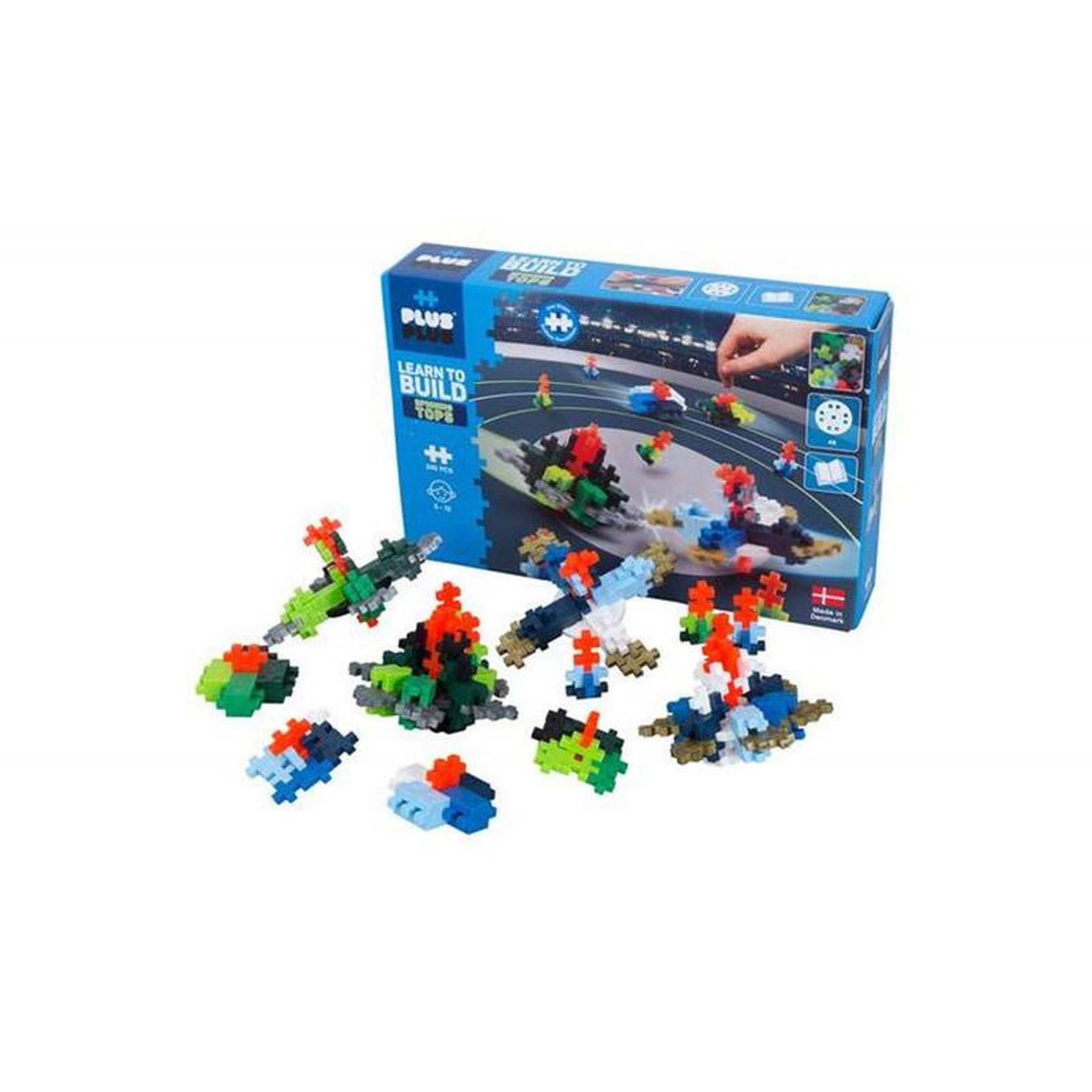 Voir la diapositive 2 : PlusPlus Jeu de construction Plus Plus Kit Découverte Toupies 240 pièces