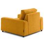 Voir la diapositive 3 : LISA DESIGN Pivoine - fauteuil en velours texturé