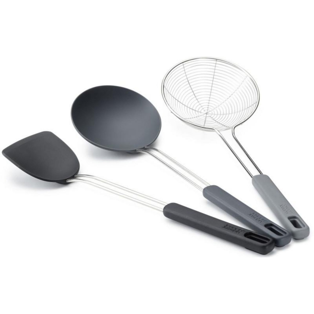 Joseph Joseph Ustensile de cuisine Joseph Joseph Ensemble de 3 ustensiles compacts Nest Fusion pour wok