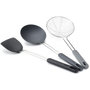 Voir la diapositive 1 : Joseph Joseph Ustensile de cuisine Joseph Joseph Ensemble de 3 ustensiles compacts Nest Fusion pour wok