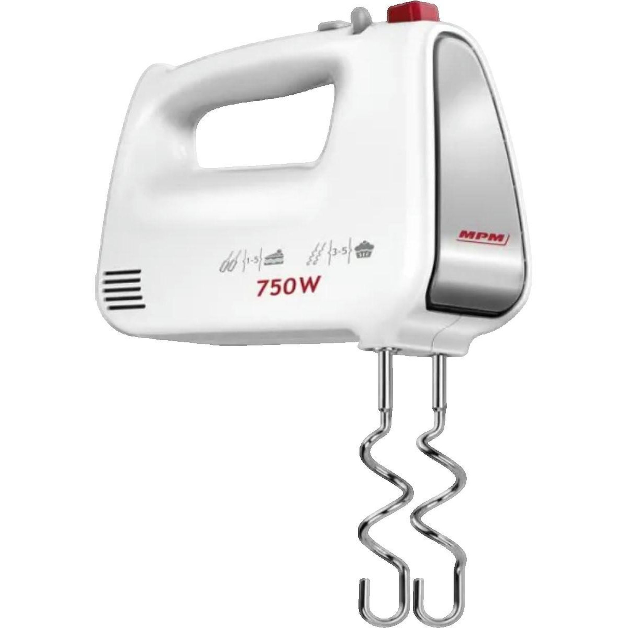MPM Batteur MPM MMR-19/B blanc 750 W