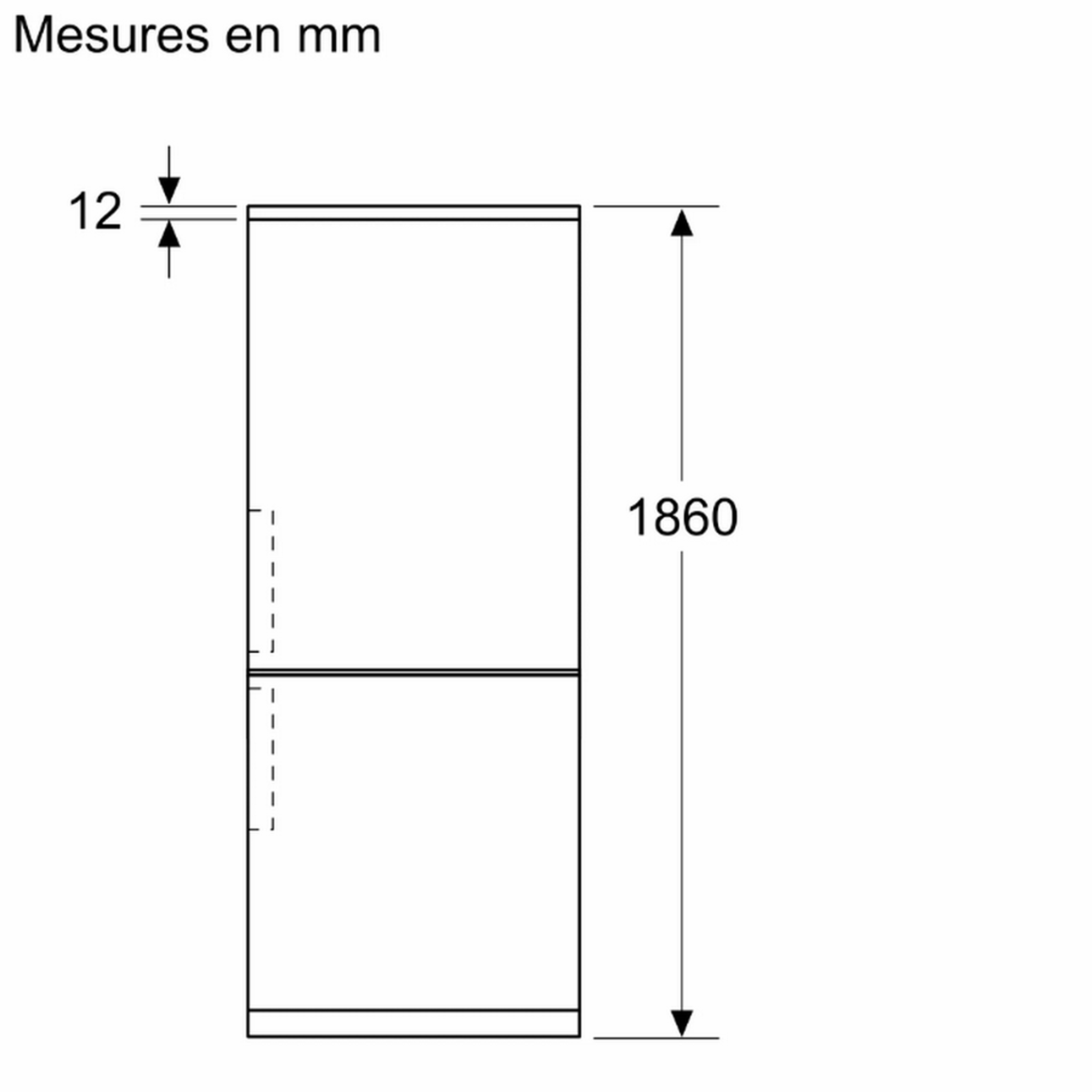 Voir la diapositive 6 : BOSCH Réfrigérateur combiné 60cm 321cm nofrost inox - KGN367ICT