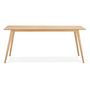 Voir la diapositive 2 : Paris Prix Table à Manger Design Bois  Tabika  180cm Naturel