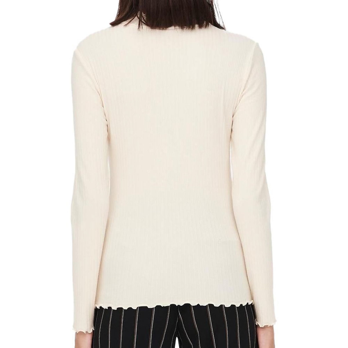 JACQUELINE DE YONG T-shirt Beige Femme JDY Fransiska