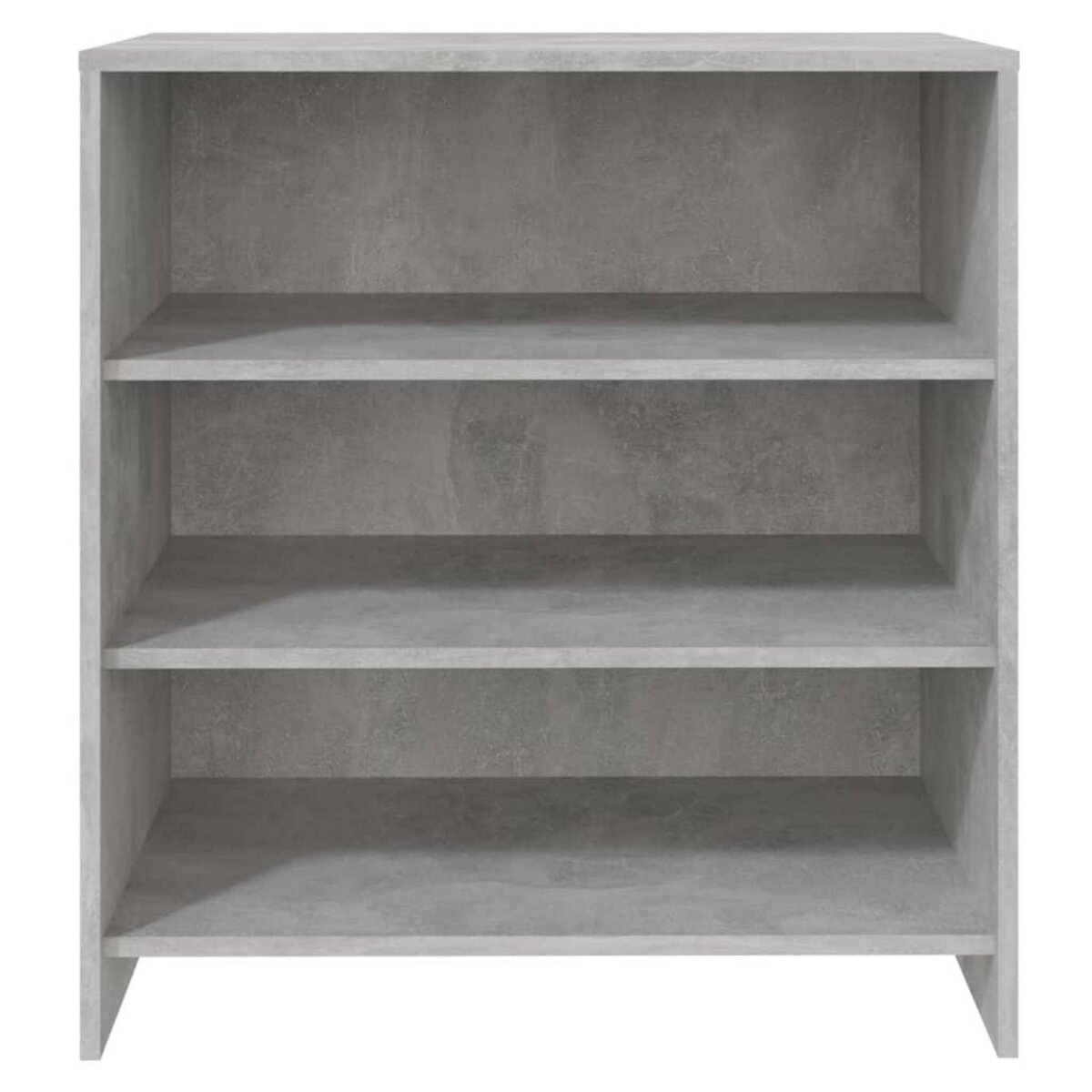 VIDAXL Buffet Gris beton 70x40,5x75 cm Bois d'ingenierie