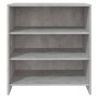 Voir la diapositive 5 : VIDAXL Buffet Gris beton 70x40,5x75 cm Bois d'ingenierie