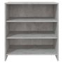 Voir la diapositive 5 : VIDAXL Buffet Gris beton 70x40,5x75 cm Bois d'ingenierie