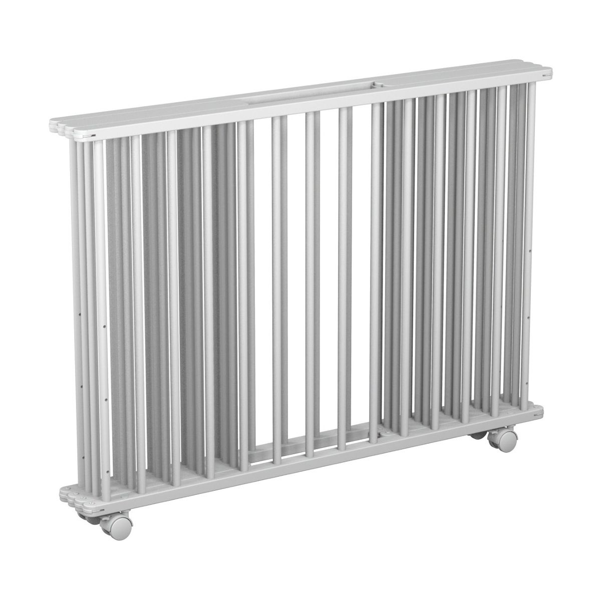 AT4 Parcs en bois pliant Webaby blanc 