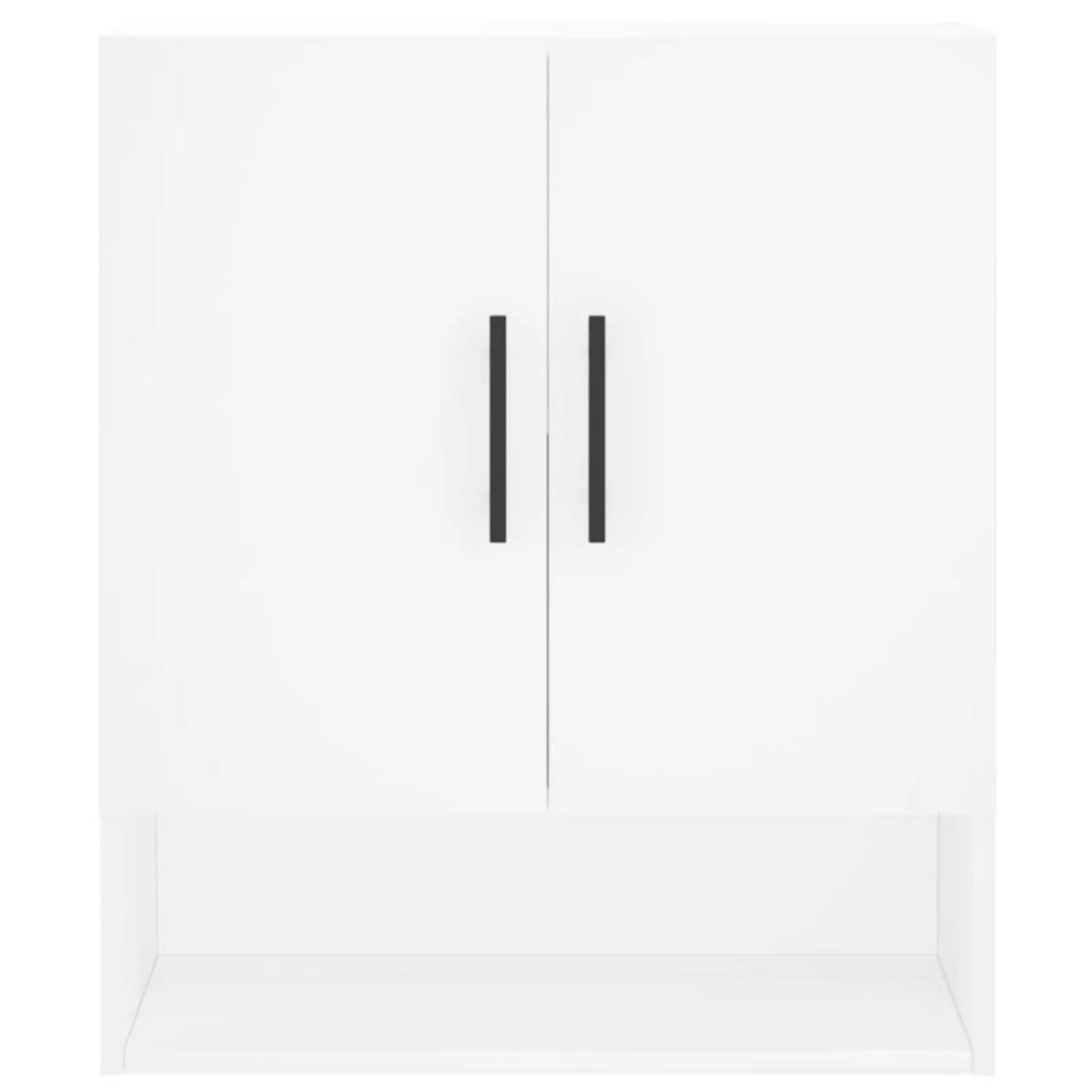 VIDAXL Armoire murale blanc 60x31x70 cm bois d'ingenierie