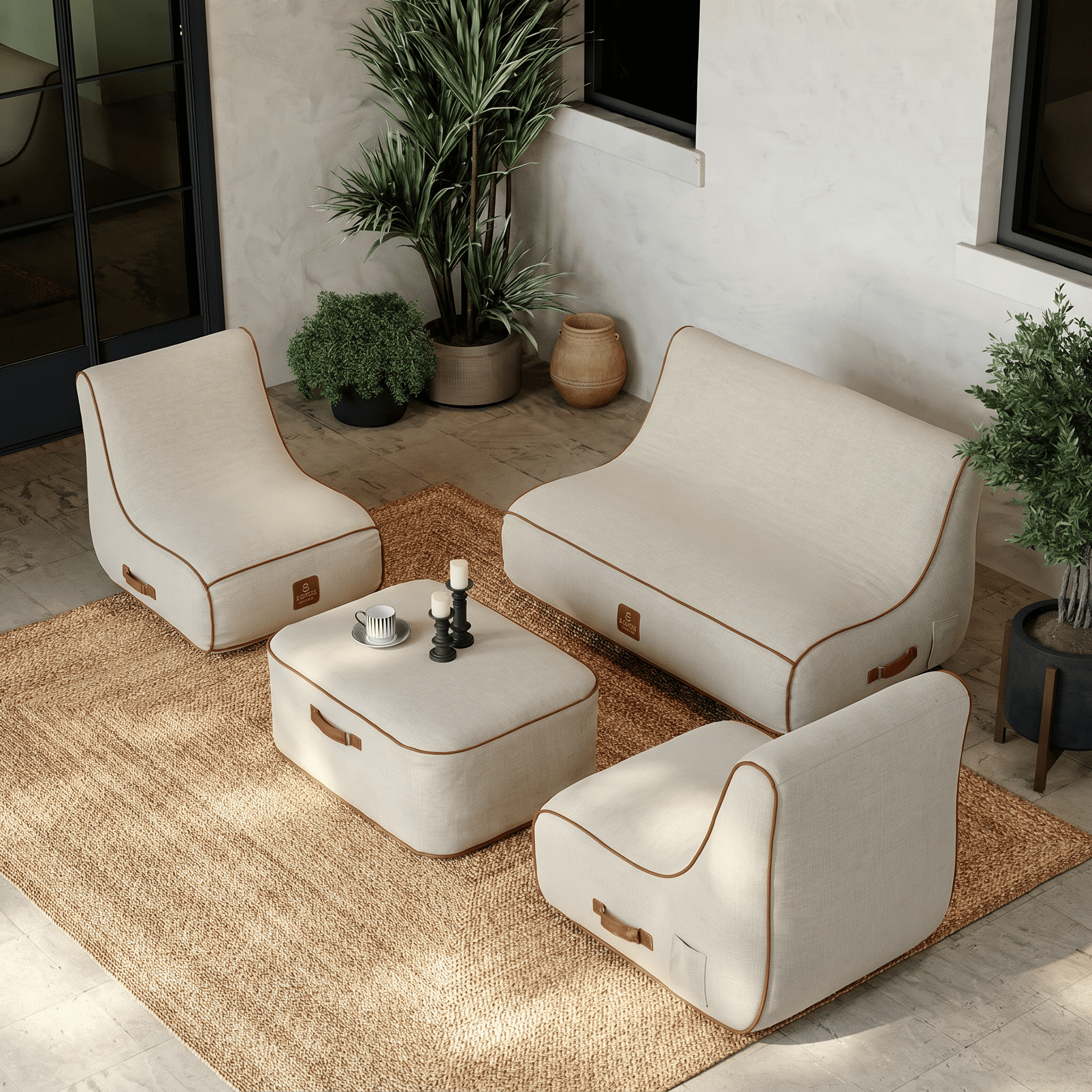 Voir la diapositive 2 : COCO LOUNGE Coco Lounge Salon de jardin gonflable - Plusieurs coloris disponibles