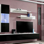 Voir la diapositive 3 : Paris Prix Meuble TV Mural Design  Fly II  320cm Noir & Blanc