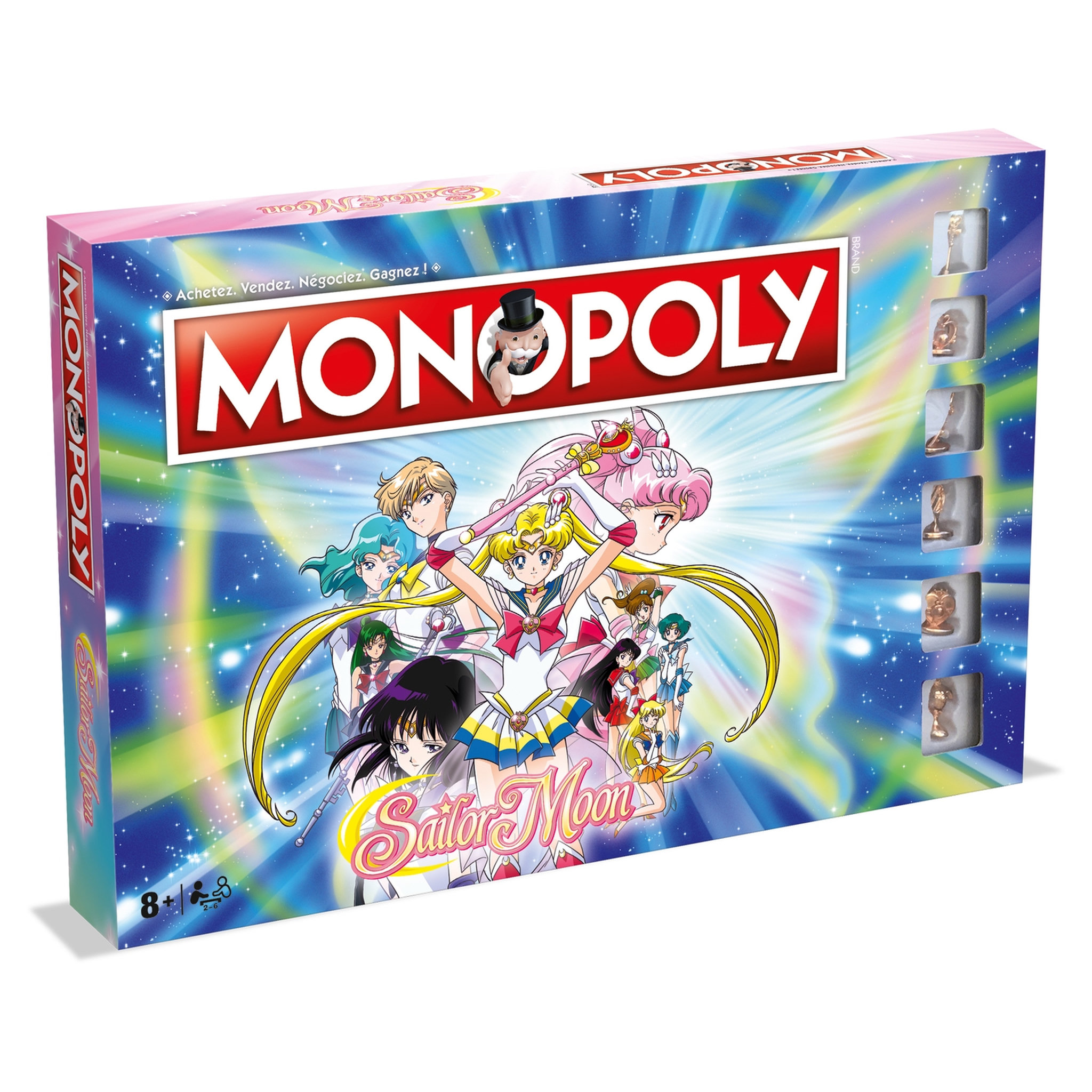 Voir la diapositive 1 :  WINNING MOVES Jeu Monopoly Sailor Moon