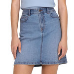 JACQUELINE DE YONG Jupe en Jean  Clair Femme JDY Moon. Coloris disponibles : Bleu