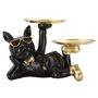 Voir la diapositive 1 : Paris Prix Vide-Poche Statuette Chien  Dog Rover  23cm Noir