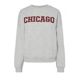 Pieces Sweat  Femme Pieces Sasie. Coloris disponibles : Gris