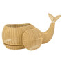 Voir la diapositive 3 : Paris Prix Panier de Rangement Enfant  Baleine  90cm Naturel