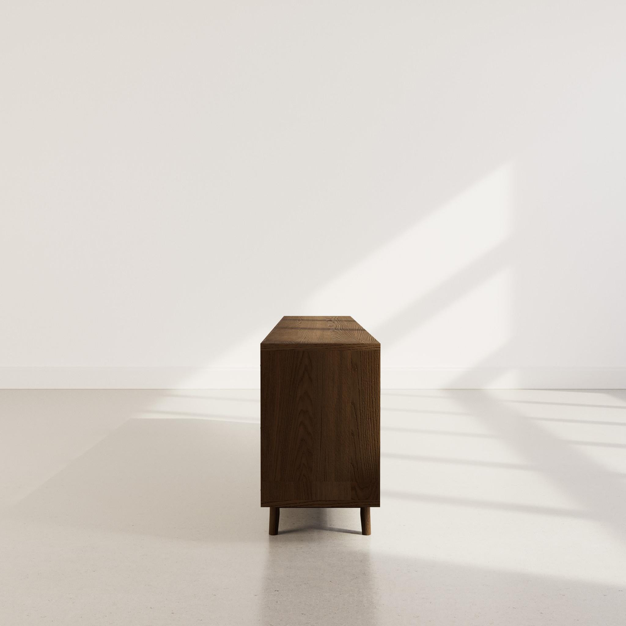 Voir la diapositive 5 : BEST MOBILIER Freya - meuble tv 180 cm - 2 portes et 2 niches