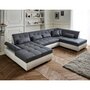 Voir la diapositive 2 : LISA DESIGN Vermont - canapé panoramique d'angle droit - 7 places - xxl