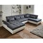 Voir la diapositive 2 : LISA DESIGN Vermont - canapé panoramique d'angle droit - 7 places - xxl