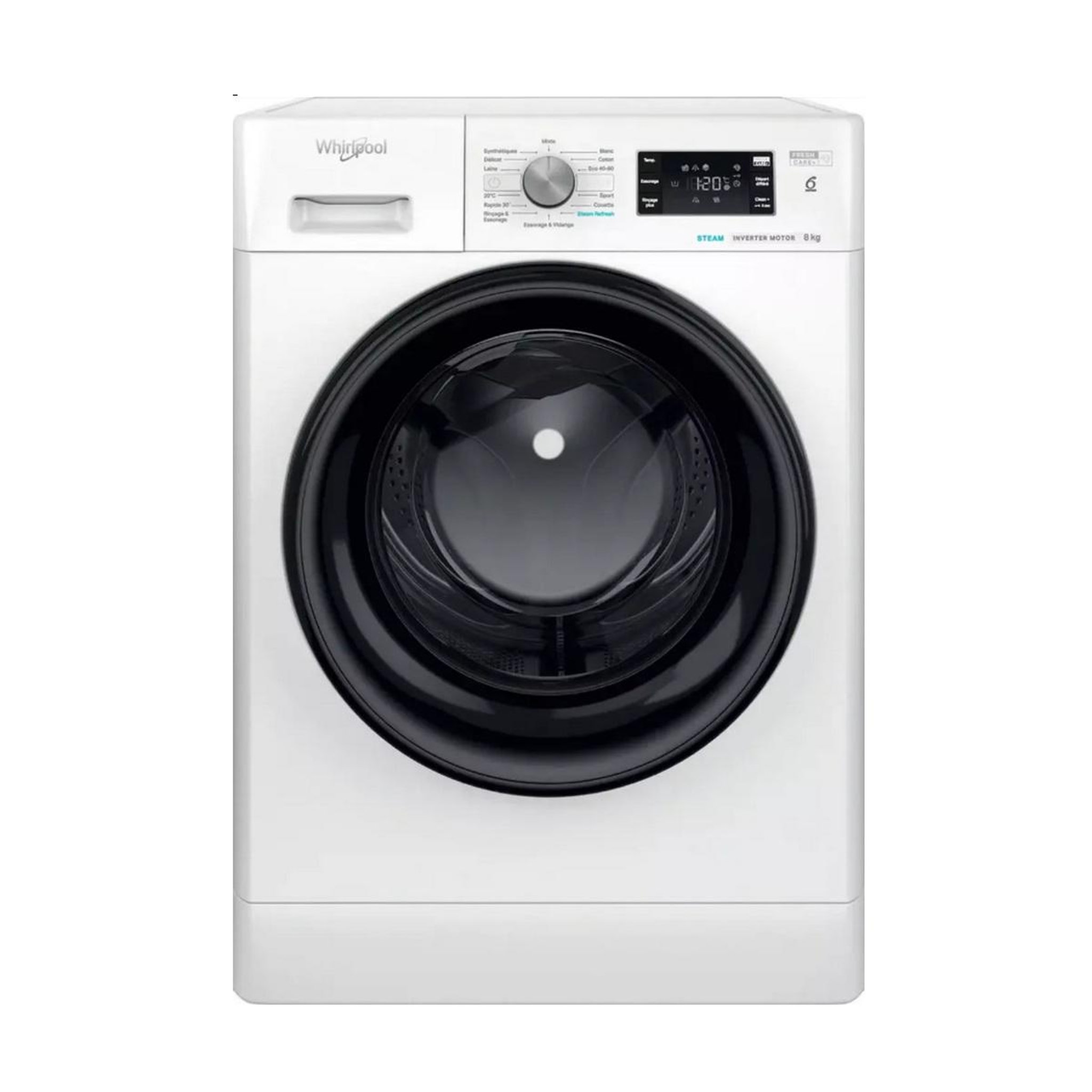 Whirlpool Lave-linge frontal 8kg 1400 tours/min - ffb8489bvfr